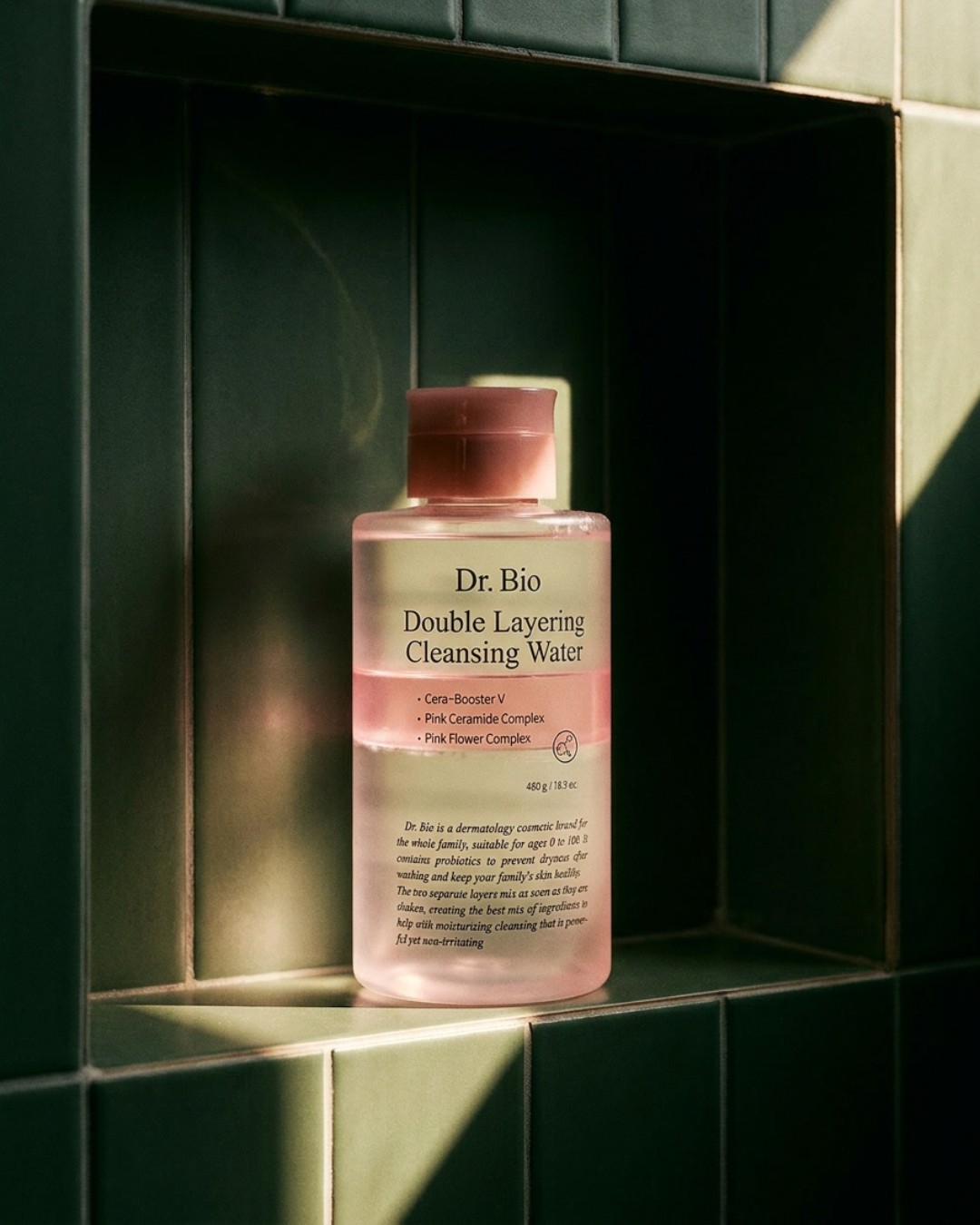 Dr. Bio Double Layering Cleansing Water | Agua Micelar Bifásica 480g