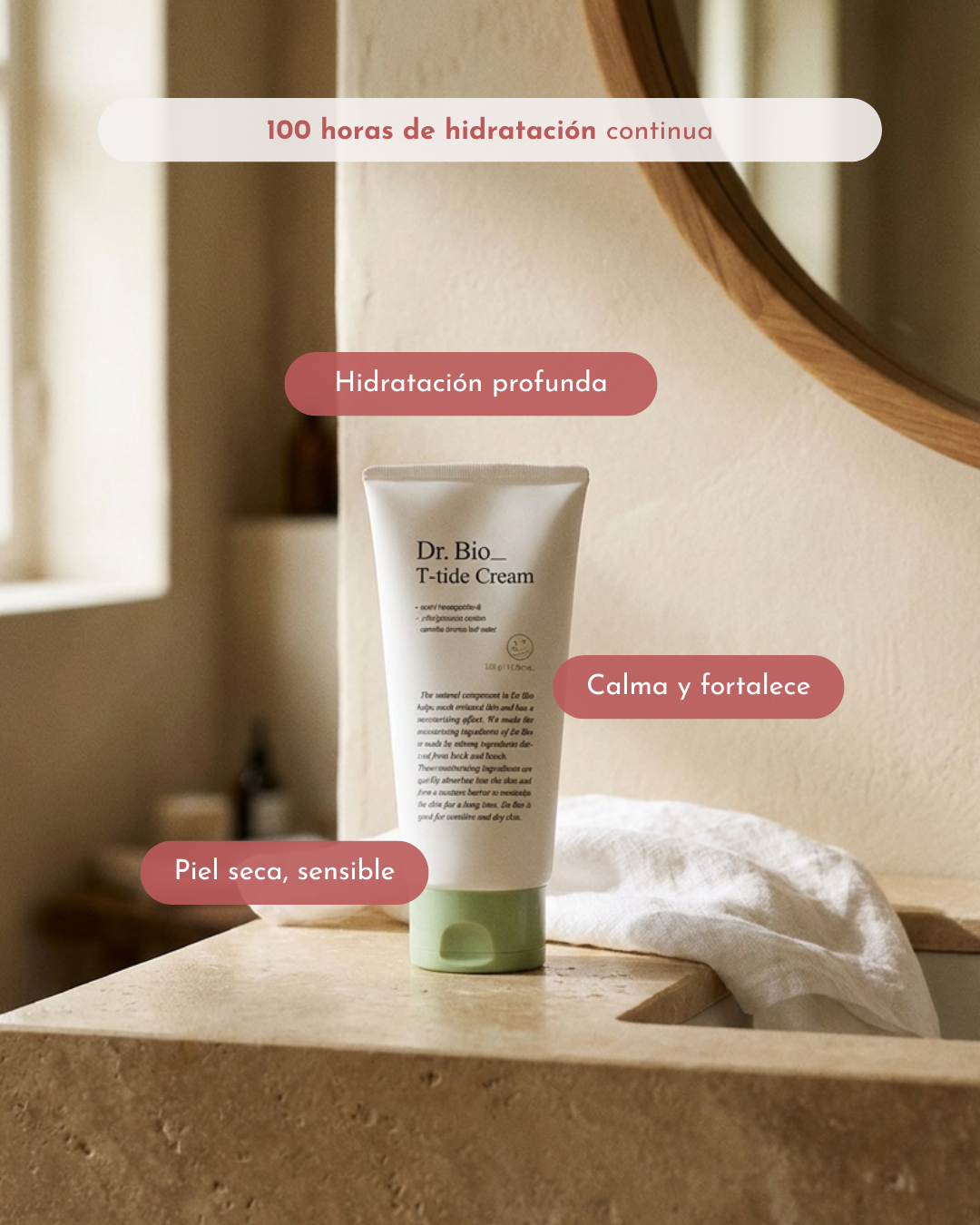 Dr. Bio T-tide Cream | Crema Hidratante All-in-One 320g