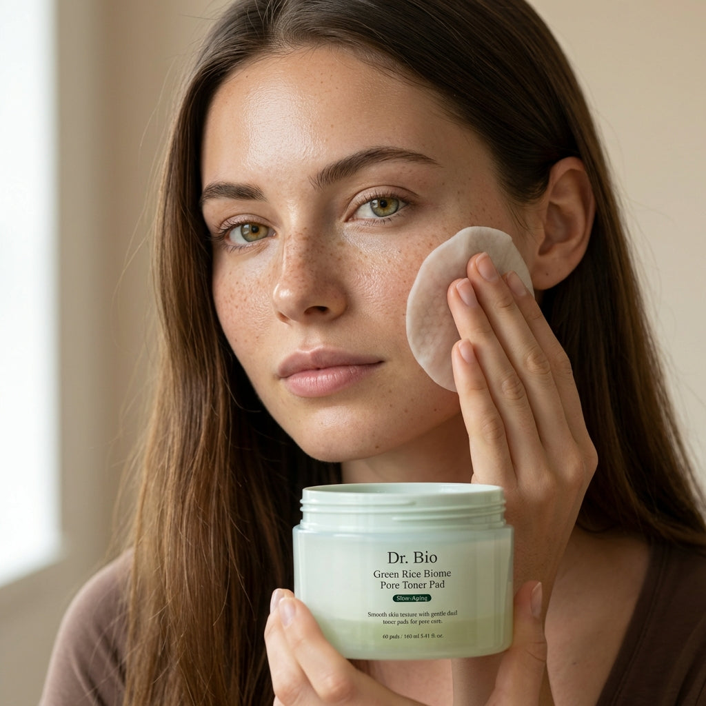 Dr. Bio Green Rice Biome Pore Toner Pad 160ml