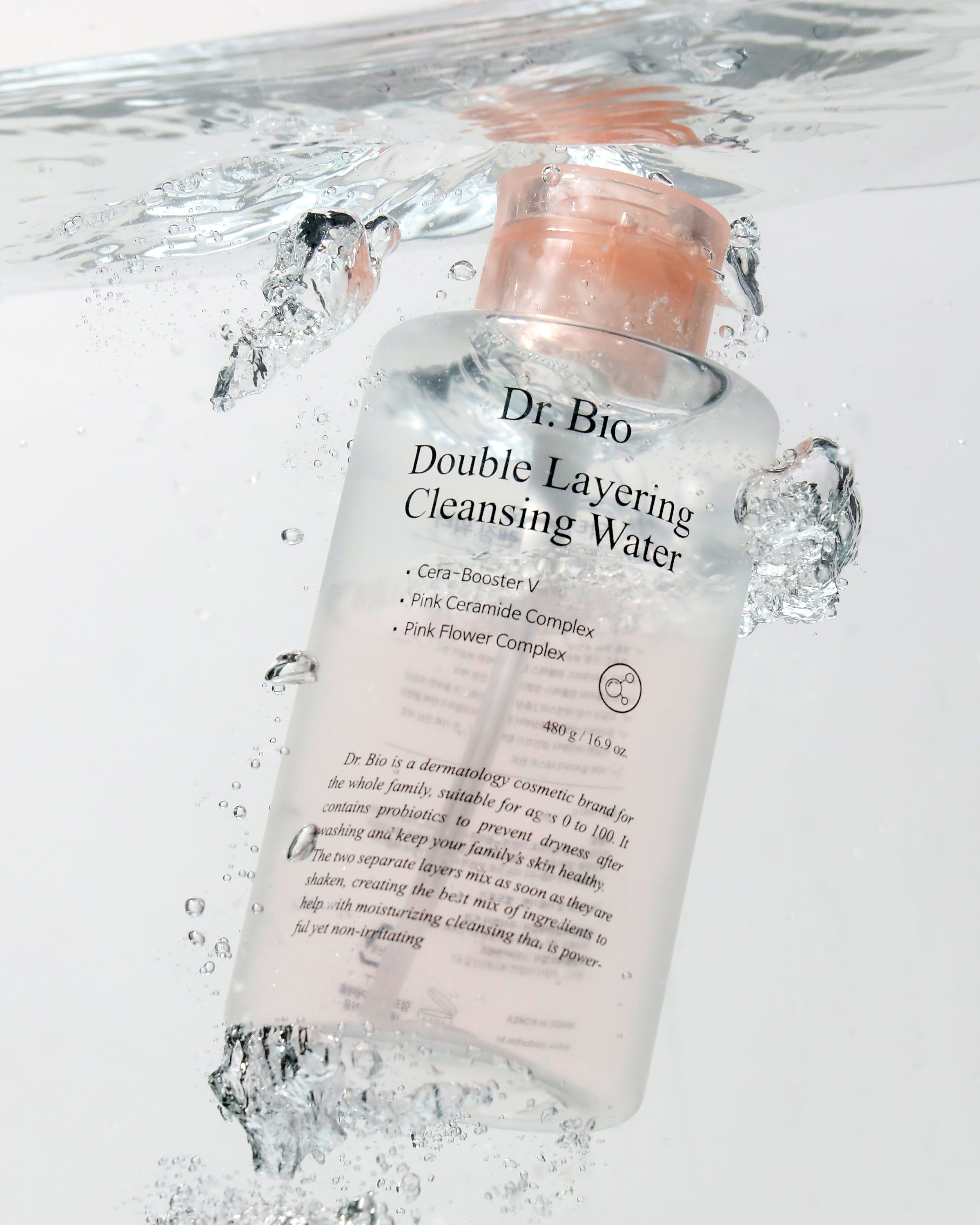Dr. Bio Double Layering Cleansing Water 480g