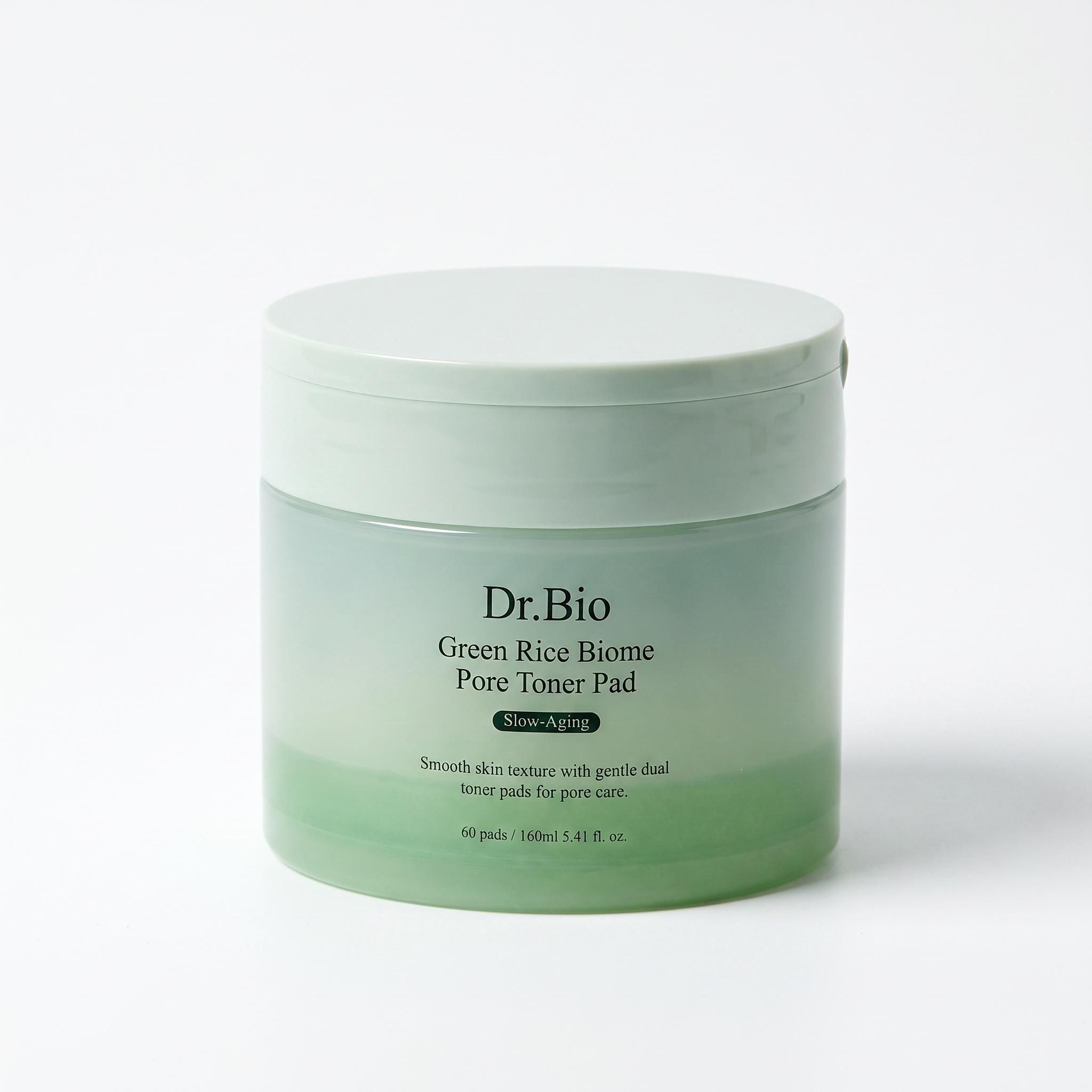 Dr. Bio Green Rice Biome Pore Toner Pad | Tónico Exfoliante 2 en 1 | 60 pads